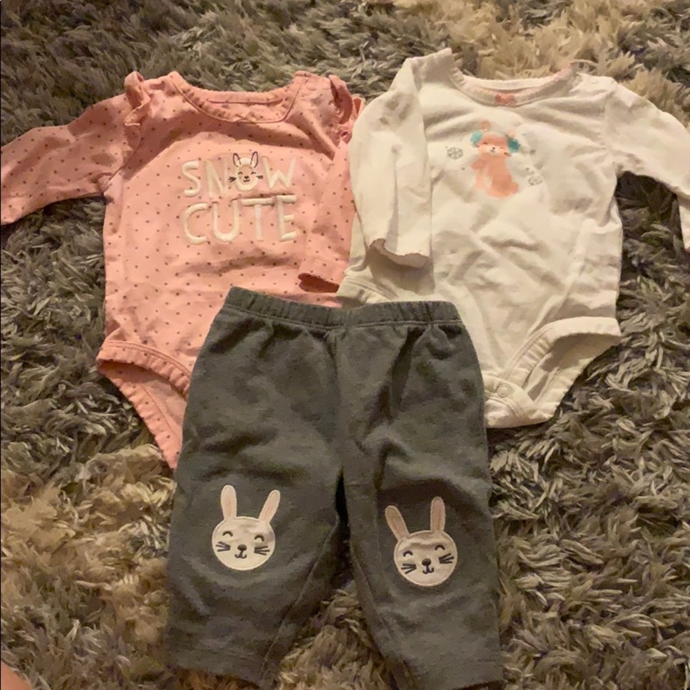 3 pc baby outfit